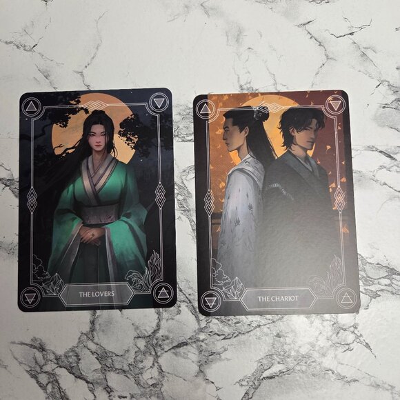 Fairyloot Yining / Jin and Zixin Tarot Set September 2025 A Midnight Promise - Picture 1 of 4